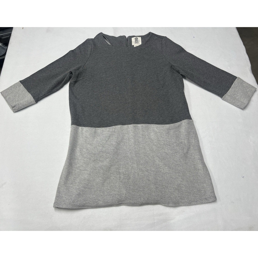 Lili's Closet Anthropologie Sz L Gray Sweatshirt Tunic Dress Pockets Casual EUC!